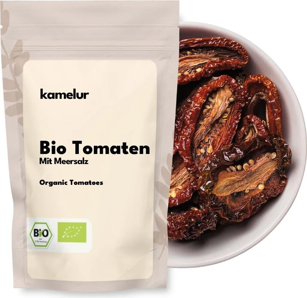 Kamelur® Organic Dried Tomatoes with Sea Salt 1 kg 1000g