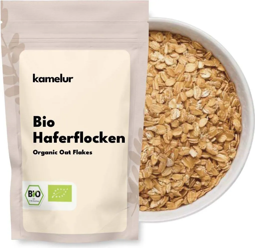 Kamelur® organic oat flakes 25 kg 25000g