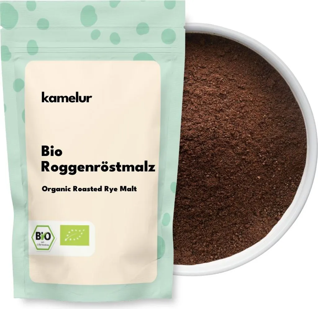 Kamelur® Organic Ground Rye Roasted Malt 500 g