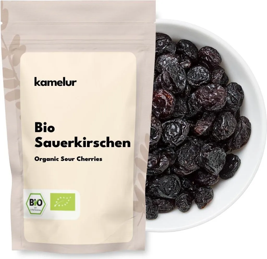 Kamelur® Organic Dried Sour Cherries 1 kg 1000g