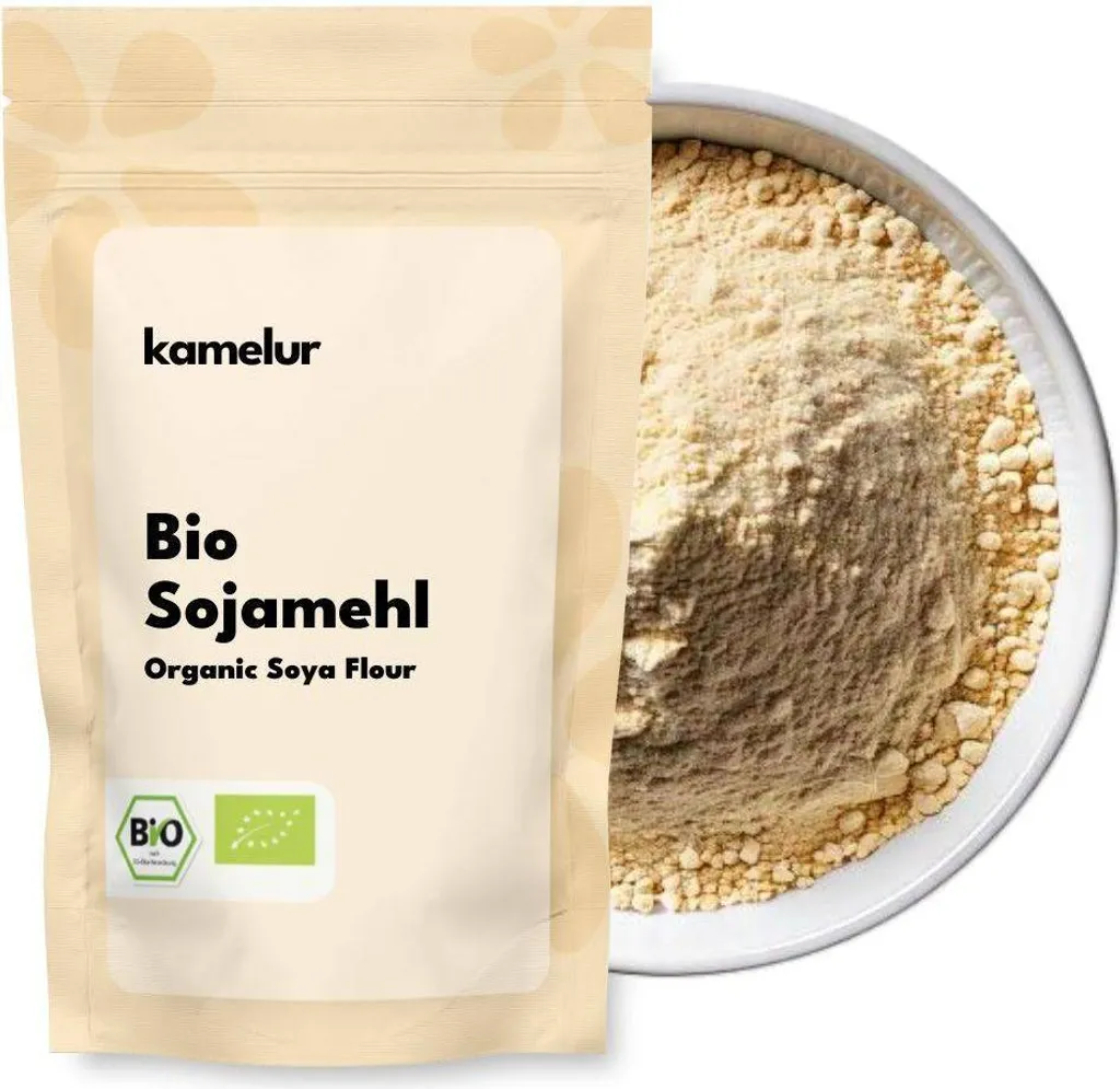 Kamelur® Organic Soy Flour 1 kg 1000g