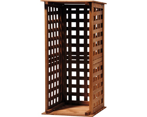 Firewood shelf dobar glazed 39 x 39 x 85 cm