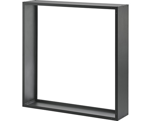 Dolle Regale Firewood shelf Firewood black 155x155x35 cm