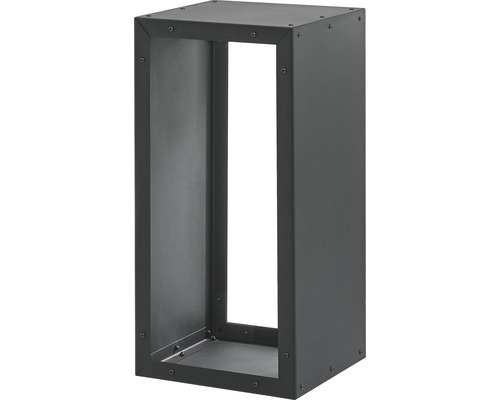 Dolle Regale Firewood shelf Firewood black 77x38x35 cm
