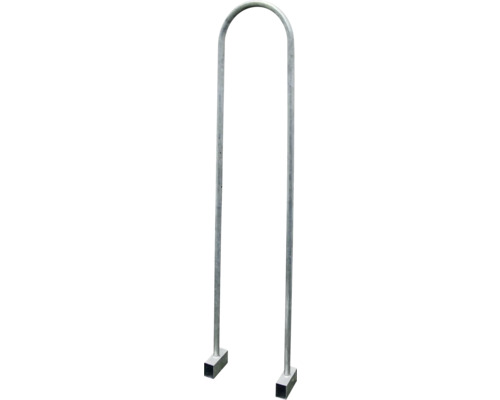 suki Firewood stacking aid with pipe bracket, galvanized 150x30 cm