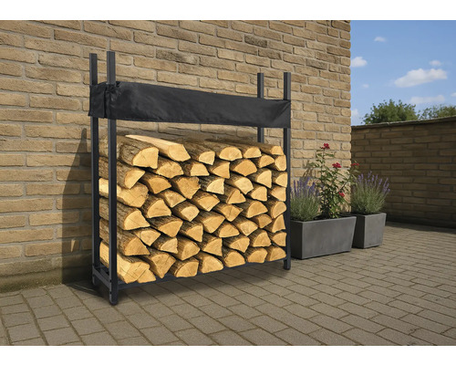 Firewood shelter Firewood 113 x 25 x 115 cm anthracite