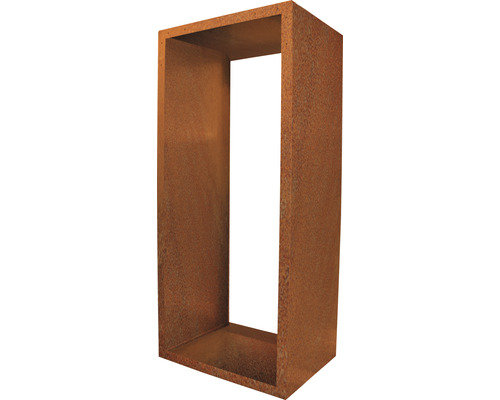 Firewood shelter Palatino Corten 55 x 40 x 120 cm brown