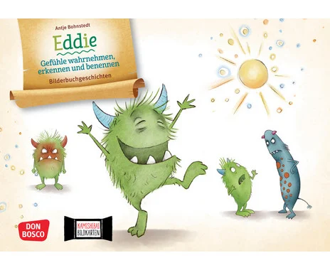Kamishibai picture card “Eddie. Perceiving and recognizing feelings...”