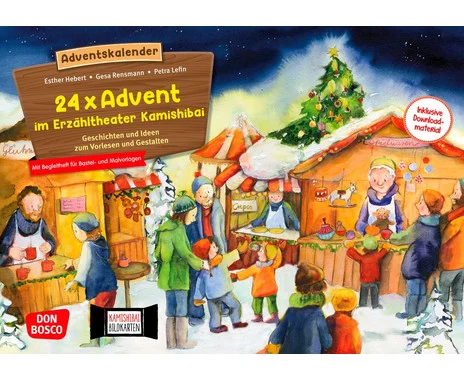 Kamishibai picture cards “24x Advent in the Kamishibai storytelling theater”