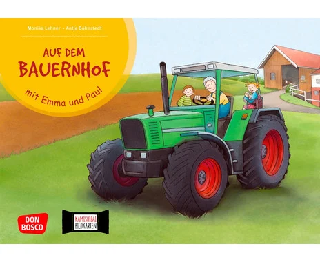 Kamishibai picture cards “On the farm with Emma and Paul”