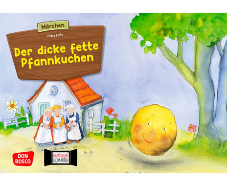 Kamishibai picture cards “The big fat pancake”