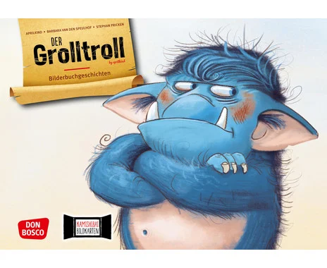 Kamishibai picture cards “The Grudge Troll”