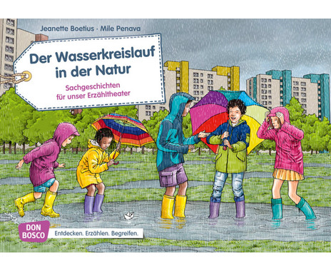 Don Bosco Kamishibai picture cards “The water cycle in nature” 589g
