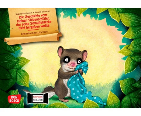 Don Bosco Kamishibai picture cards “The story of the little dormouse, ...” 630g