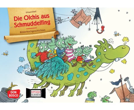 Don Bosco Kamishibai picture cards “The Olchis from Schmuddelfing” 560g