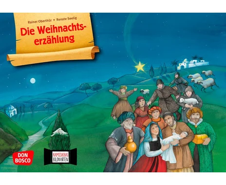 Kamishibai picture cards “The Christmas Story”