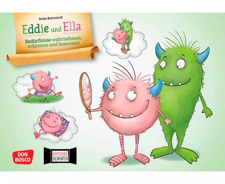 Don Bosco Kamishibai picture cards “Eddie and Ella. Perceiving needs, ..."