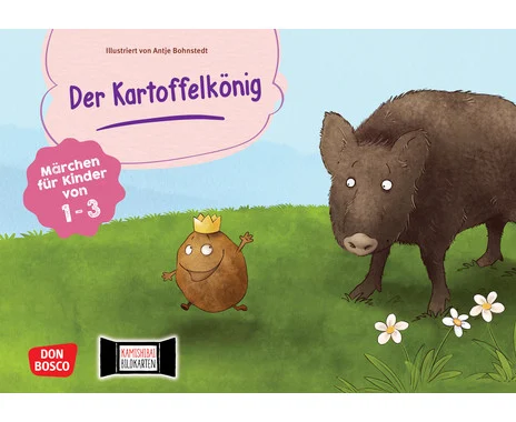Kamishibai picture cards for under 3s “The Potato King”