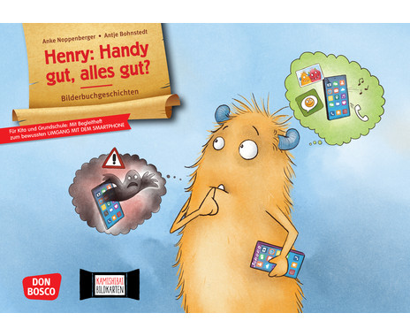 Kamishibai picture cards “Henry: Mobile phone good, everything good?”