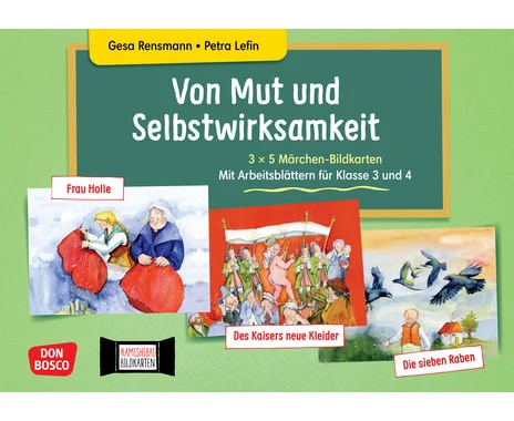 Kamishibai picture cards “On Courage and Self-Efficacy”