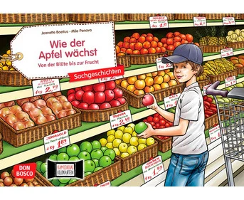 Kamishibai picture cards “How the apple grows”