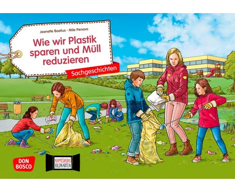Kamishibai picture cards “How we save plastic and reduce waste”
