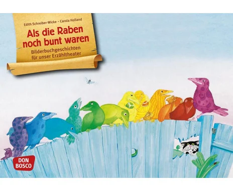 Kamishibai picture card set “When ravens were still colorful”