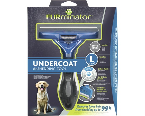 Comb FURminator dog deShedding L long hair