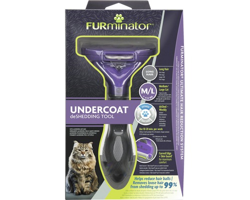Tetra Comb FURminator cat deShedding M/L long hair