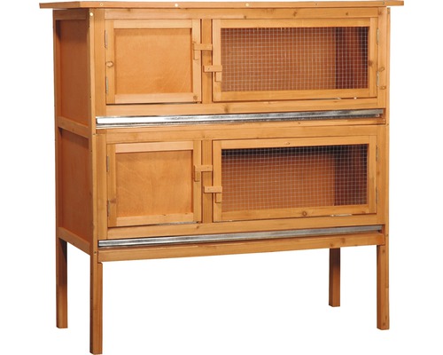 Hornbach Rabbit hutch double storey 115x45x116 cm