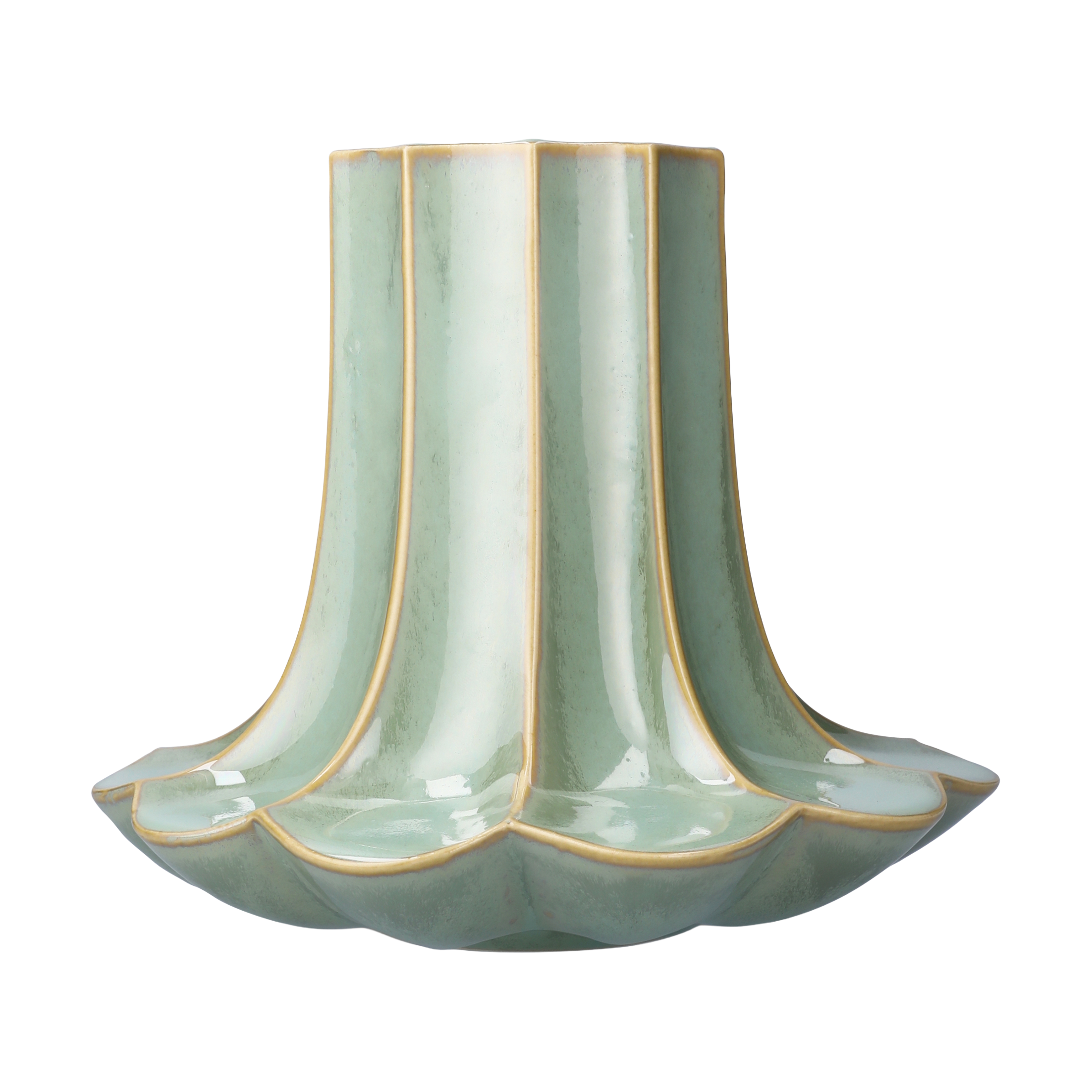 Kohler Kantarell Vase, Green, 20.5 cm