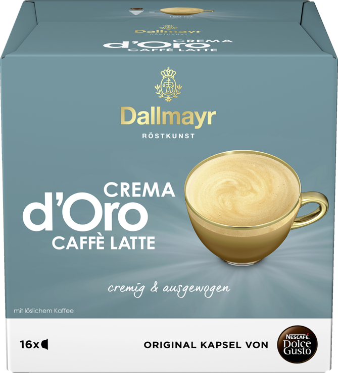 NESCAFE DOLCE GUSTO Kapseln "Crema d Oro Caffé Latte"