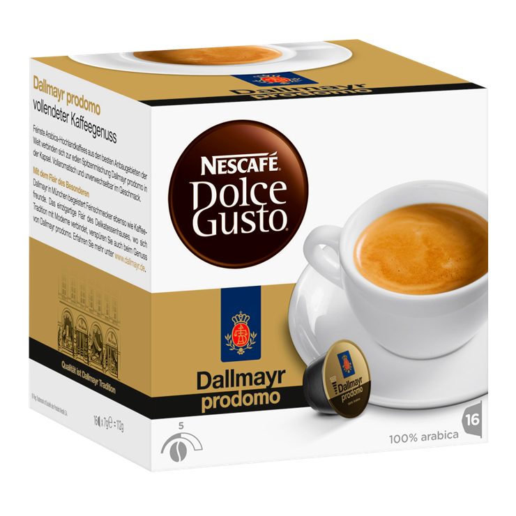 NESCAFE DOLCE GUSTO Kapseln "Dallmayr prodomo"