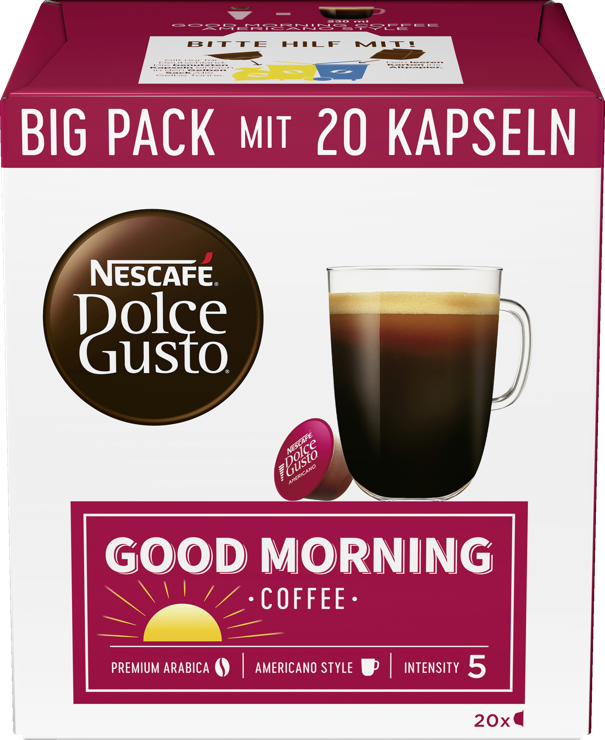 NESCAFE DOLCE GUSTO Kapseln Good Morning Coffee