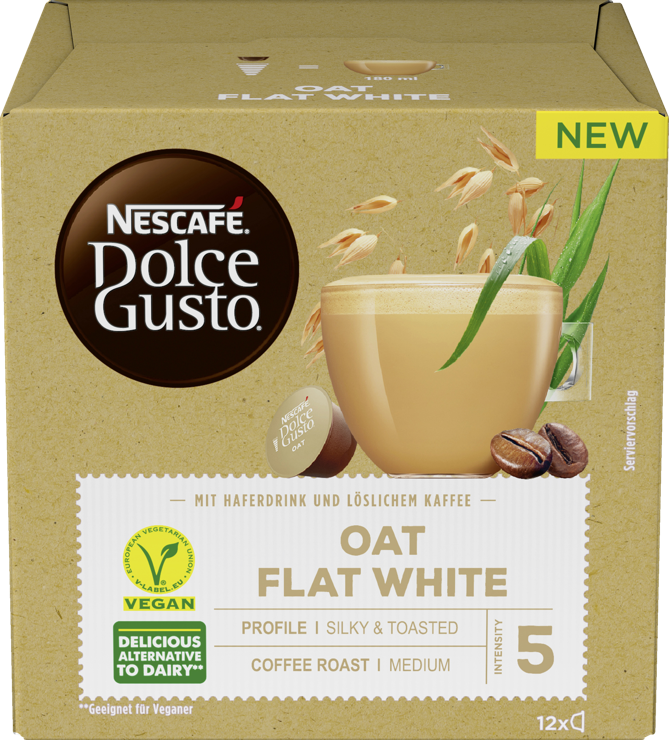NESCAFE DOLCE GUSTO Capsules Oat Flat White
