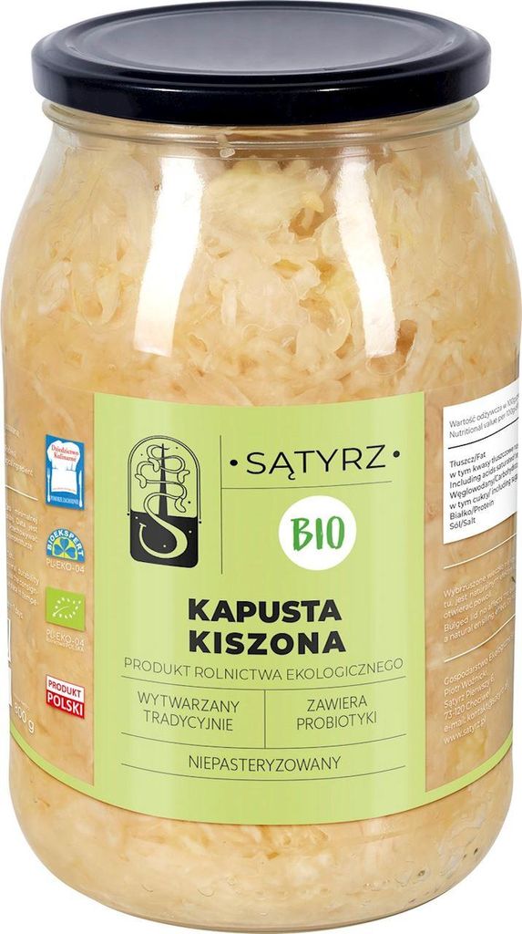 Biogo KAPUSTA KISZONA 800 g - SĄTYRZ 800g