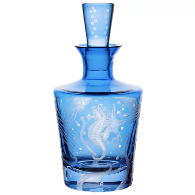 Carafe Frutti di Mare - Octopus, light blue by Artel