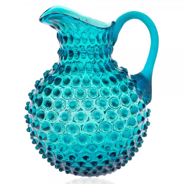 Hobnail Jug Aquamarine Carafe (2000ml) Klimchi Studio