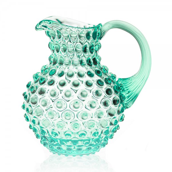 Hobnail Jug Beryl carafe (1000ml) by Klimchi Studio