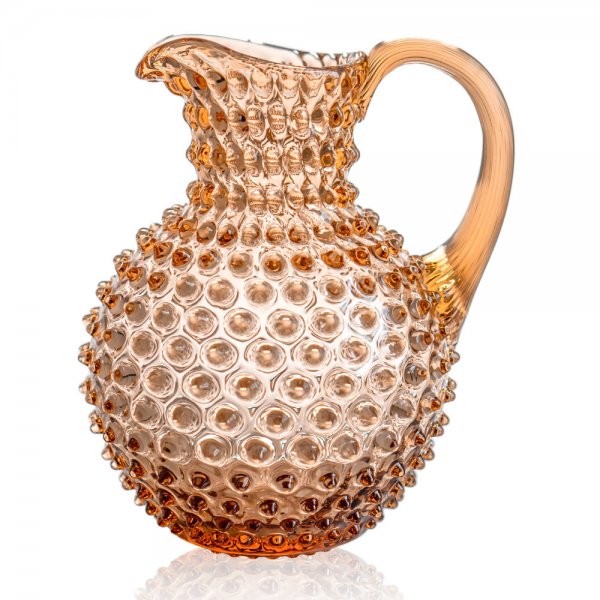 Hobnail Jug Bronze carafe (1000ml) by Klimchi Studio