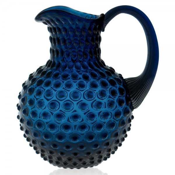 Hobnail Jug Royal Blue (2000ml) Klimchi Studio