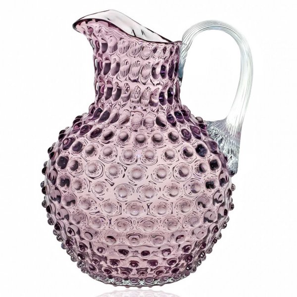Carafe Hobnail Jug Underlay Violet 2L Klimchi Studio