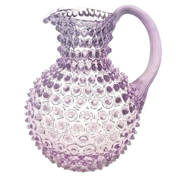 Carafe Hobnail Lilac Lilac by Klimchi Studio
