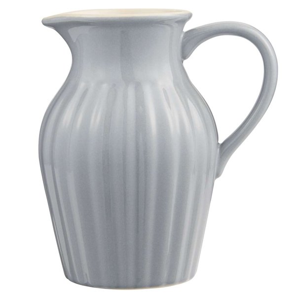 IB Laursen Carafe Milk Jug Pitcher Mynte French Grey Grey Ceramic v