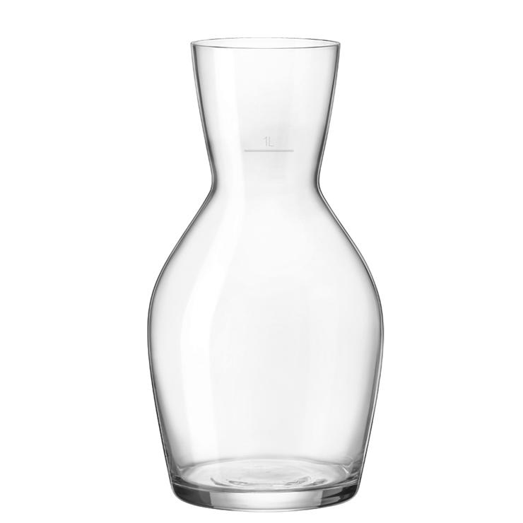 Bormioli Carafe Ypsilon Bulboso 114 cl with filling line 1.00 ltr. |-|, I: 1140 ml, H: 215 mm, D: 115 mm