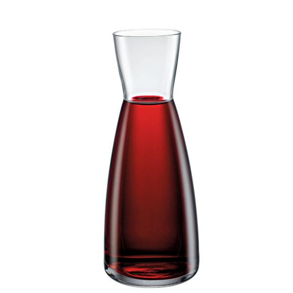 Bormioli Carafe Ypsilon Trasparente with filling line 1.00 ltr. |-|, contents: 1125 ml, H: 255 mm, D: 104 mm