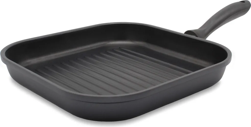 Karl Krueger Karl Krüger 2227 Cast Aluminum Steak/Grill Pan Leipzig with grooved base and high-quality non-stick coating - 28 x 28 cm