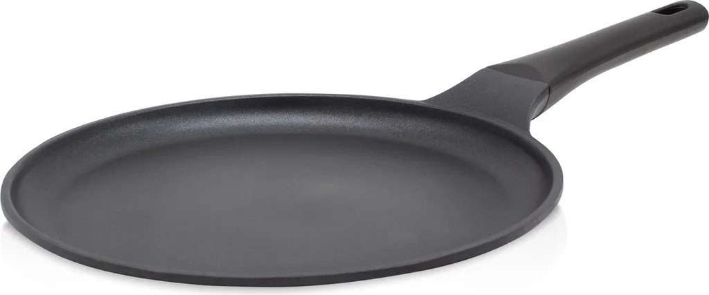 Karl Krueger Karl Krüger CD28 Cast Aluminum Crepe Pan Delta - Frying pan with high-quality non-stick coating and ergonomically shaped plastic handle - 28 cm