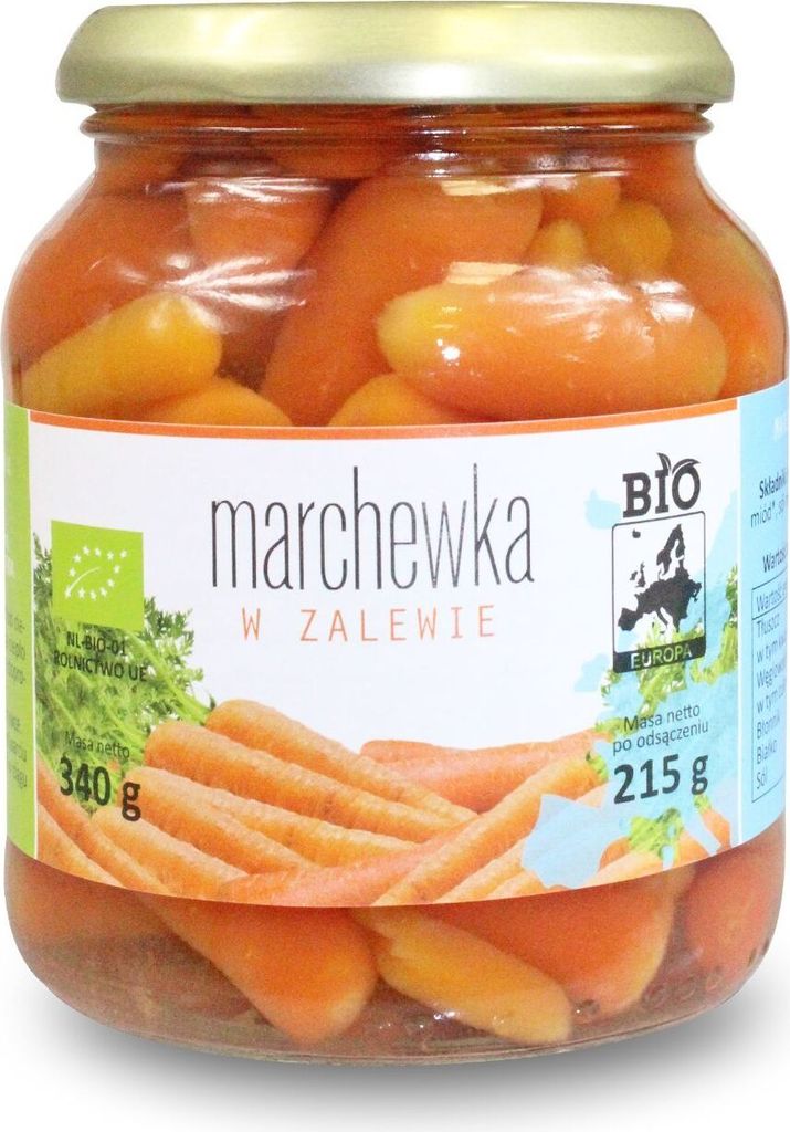 Biogo CARROTS INMARIED 340 g (215 g) (JAR) - PLANET