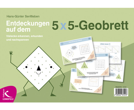 Index card: Discoveries on the 5x5 geoboard